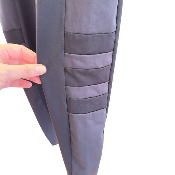 Adidas Womens Originals 3-Stripes Size S Black Leggings Sports Athleisure DH4195 - Picture 3 of 8